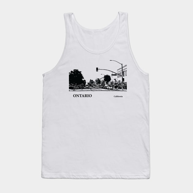 Ontario - California Tank Top by Lakeric